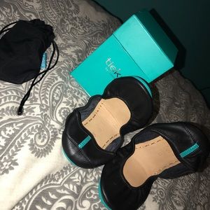 Tieks matte black size 10 brand new
